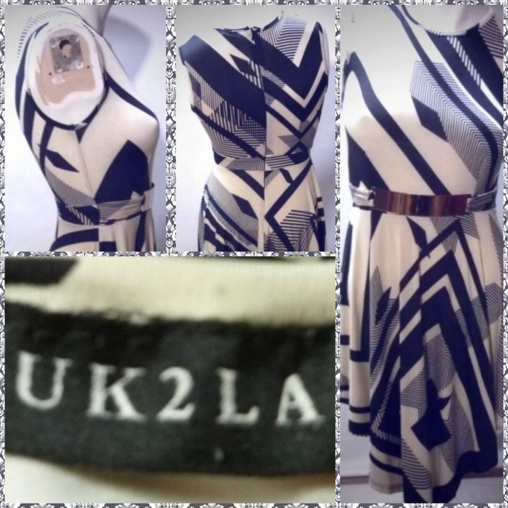 UK2LA; Size M; Elegant and light dress.